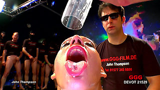 Best German Goo Girls Swapping Piss and Cum in John Thompson