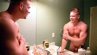 Jimmy Bona falls and takes a facial from Max Summerfield
