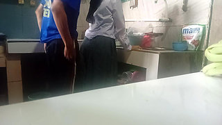 Viral College Hijab at Entot Om at His House When His Parents Are Not There