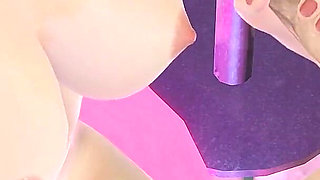 Nakai Yukino Pool Party in a Bikini No Hands Blowjob Wet Titjob and Face Cumshot with Sitting Handjob in 3D Hentai