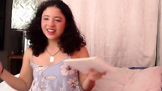 Hottest brunette solo webcam masturbation 2