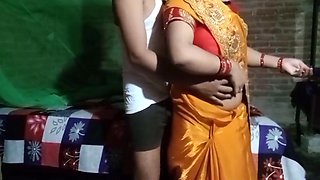 Beautiful Indian Bhabhi Having Romance With Her Lover