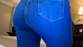 Trying On The Perfect Jeans ASMR - MYSTERIOUSKATHY 4K