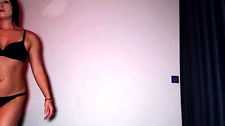 Femdom fetish babes punish dude with toy