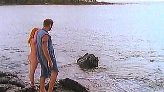 Brunette Teen Bondaged Outdoors