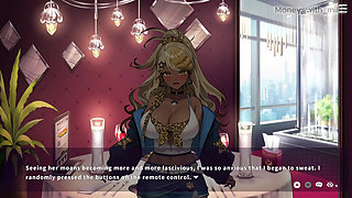 Game with Her Clitoris on the Bus  Vlover Game All Scenes