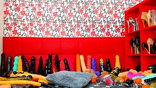 British blonde milf Jane Bond solo masturbation