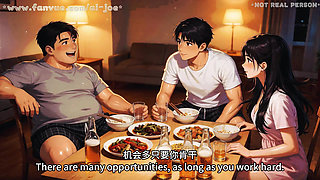 It turned out to be such a beautiful woman. She did this secretly to me... Generated by artificial intelligence.