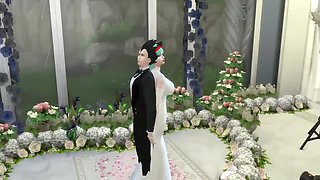 Dragon Ball Pornography Epi 24 Hermosa Esposa Recien Casada en su Boda le toman fotos eroticas al frente de su Marido Cornudo follada p