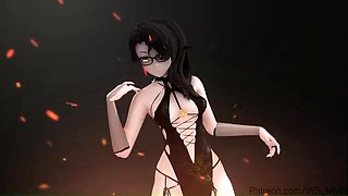 Camera testing in 3D quick fuck