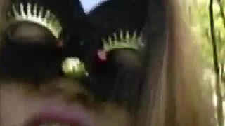 Sex Car for Busty Masked Wife Mil Fucked and Cumshot Inside Pussy by Big Amateur Cock