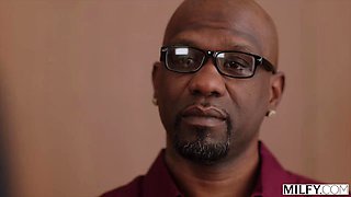 MILFY BBC-Hungry Boss Lady Sienna Rae Gets DPed By Her Apprentices