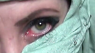 Humble Reluctant Sucker Servant! Sloppy Burqa-niqabi Face Fucking Blow Jobs! POV