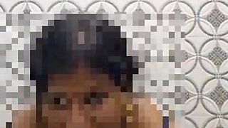 Indian desi cougar shower voyeur camera caught Viral MMS