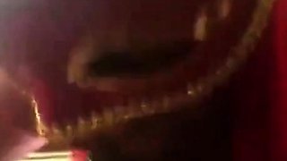 Masked Ebony Amateur Gives Blowjob and Swallows