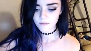 Close up cock jerking solo