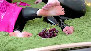 Foot Fetish Lesbians Latex