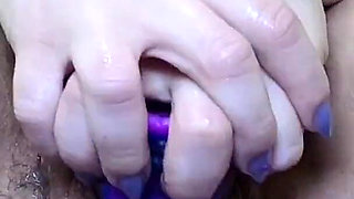 Alien Dildo Stretches My Fat Hairy Pussy, Leaves Huge Mess & Leads to Amazing Orgasm