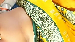 Gorgeous Big Tits Desi Bhabhi in Saree Fucked B Devary