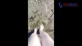 Beach Feet Teasing