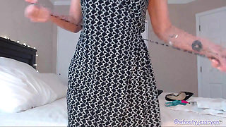 Striptease Anal Fingering Fun