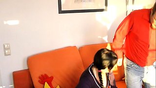 Babe shows off her big boobs and fucked