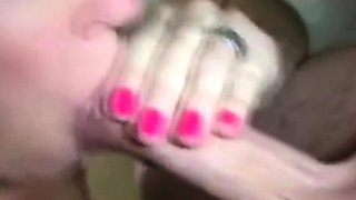 German Amateur Blowjob and Cum Swallowing