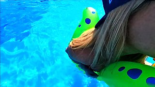 Blonde Teen Moaning In Pleasure While Masturbating