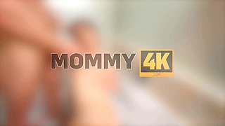 Janet Alfano seduces young dude & fucks him in the bathroom