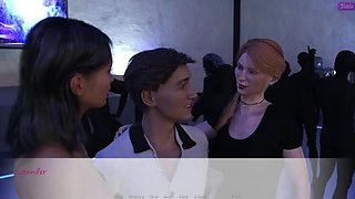Stepbrother's Wife Bella Kisses Me in Front of Jennifer - Full HD Cheating Scene