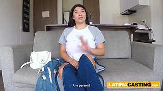 Big Tits Asian Latina Gagging Upside Down Deepthroat & Tittyfuck