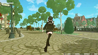 Hentai Game succubus Garden 3d Animation part 1 cosplay anal