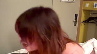 Face Slapping and Nipple Play While Riding My Fan