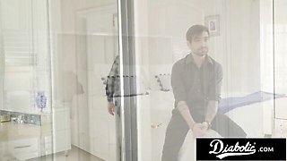 Jessica Ryan and Johnny Goodluck's reverse cowgirl sex by Diabolic