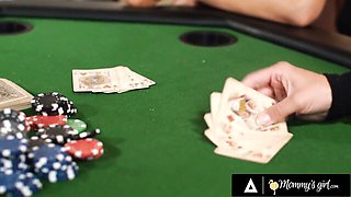 Delightful Vanna Bardot at threesome porn