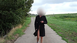 first nude in public