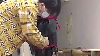 Mz11-latex Suit Restraint and Whipping