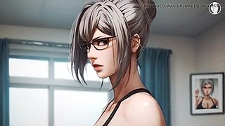 Naughty Milf Meiko Shiraki AI Spawned - Big Tits, Tight Pussy & Hentai Fuck