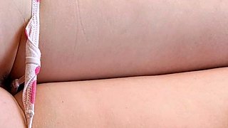 Blonde teen ass slapped and ass fucked