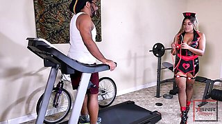 Cutesy Don and Nina's anal ebony creampie xxx