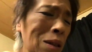 Skinny Japanese Granny's Orgasmic Adventure