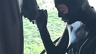 Hot Session on the String Chair, Full - Alex Latex