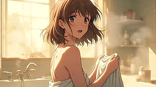AI Generated Cartoon content, Uncensored video of 18 Year old Anime Girl,  3D Cartoon on closeup by Kiidzy Animates