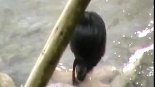 Amateur girls voyeur copulating in public place