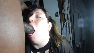 Sloppy Head From Sexy Amazon with Dick Sucking Lips