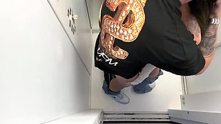 Elevator fuck with a crazy brunette ho wants perfect humiliation