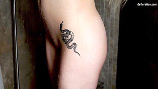 Defloration TV featuring nymphet's masturbation porn