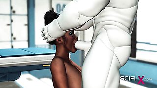 Engaging sugar baby at shaved movie