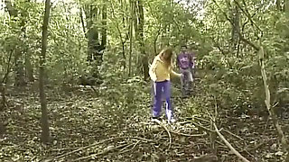 Gal Caught in Piss Pants