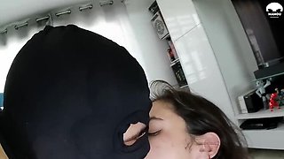 French Moroccan Beurette Amateur Doggy Style and Cum Swallow in Mouth